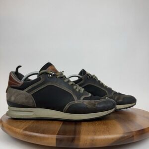 Mens Dunhill Radial Black Athletic Runner Running‎ Training Sneakers Size 43.5
